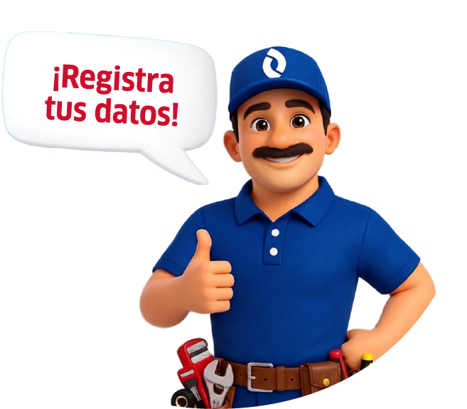 Registra tus datos